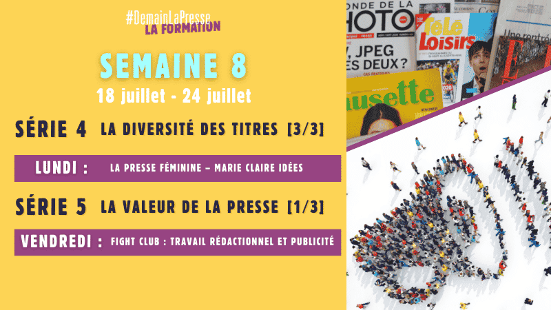 Découvrez la Presse féminine !